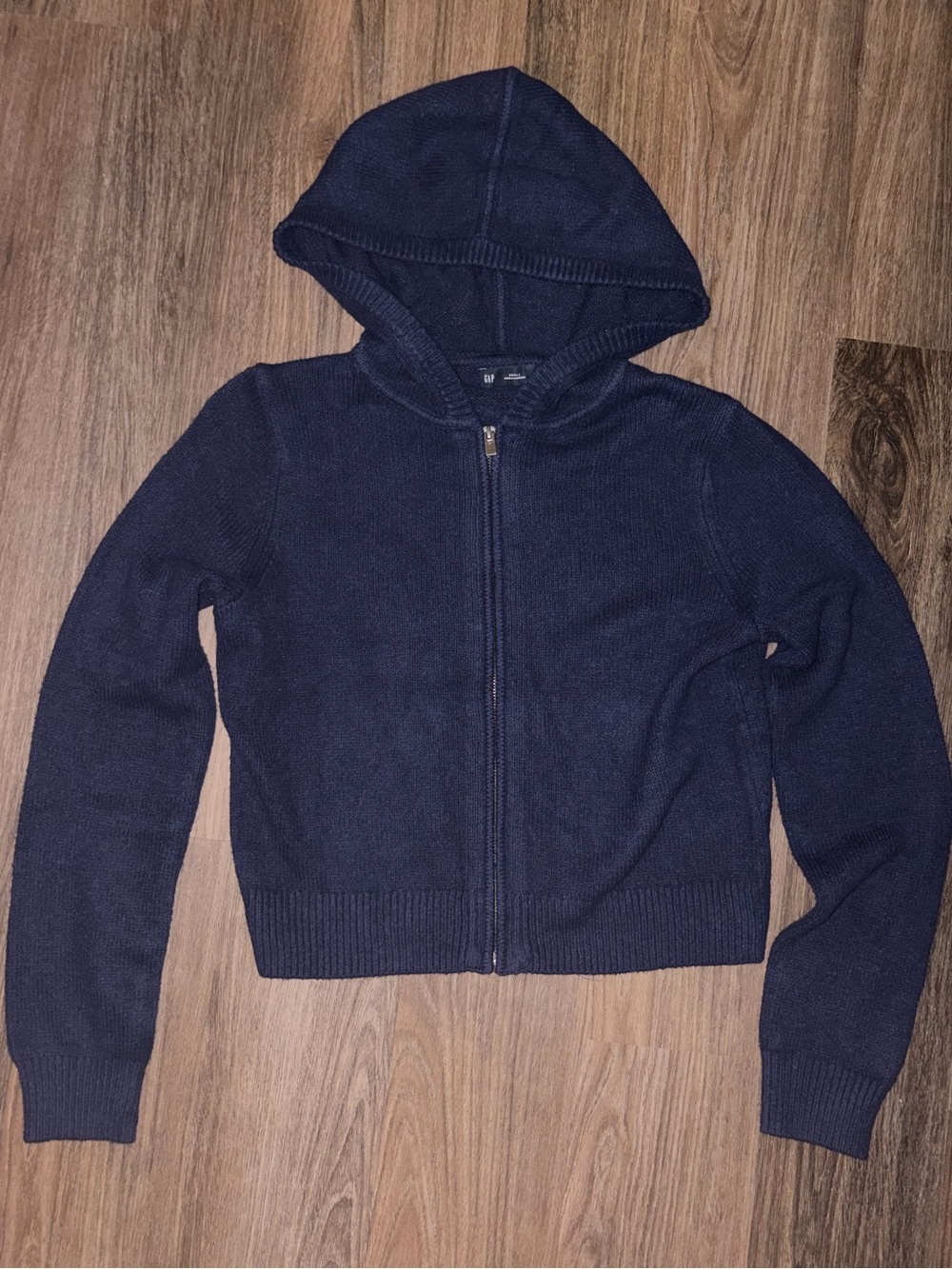 Women’s Gap Knit Zip Up Sweatshirt